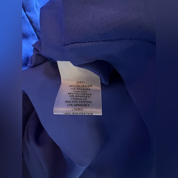 🌟2xHOST PICK Vince Camuto Strapless High Low Mermaid Midi Dress | Blue | Size 8 - Picture 7 of 8